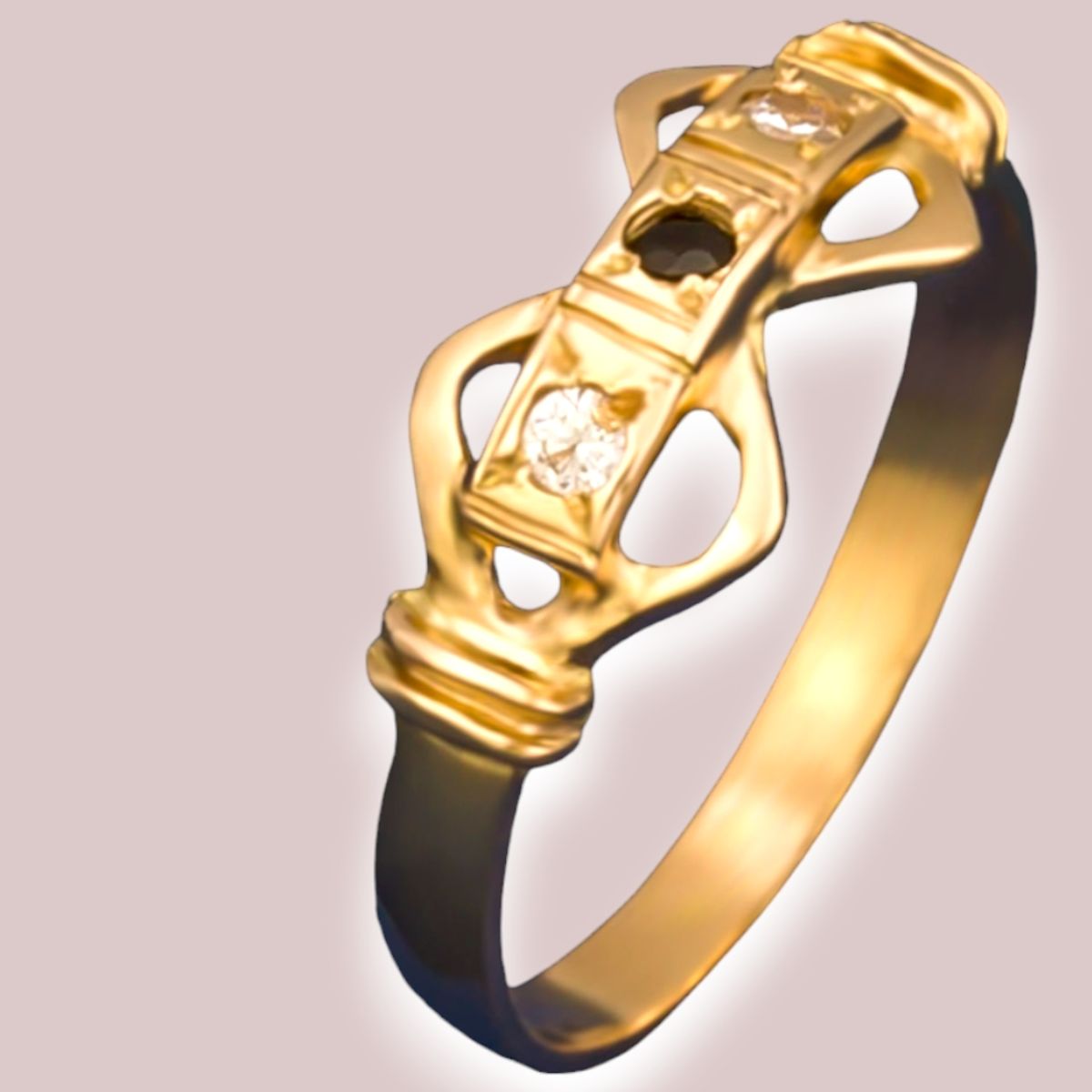 GENERICO - Anillo juvenil con piedra