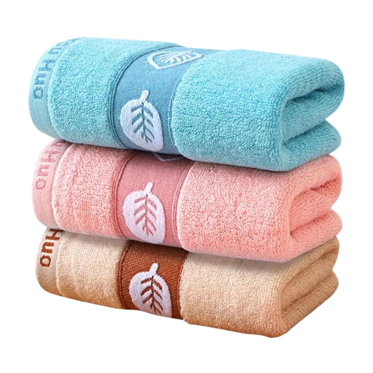 GENERICO - Pack De 6 Toallas De Algodon  75x35 cm Cocina Ducha