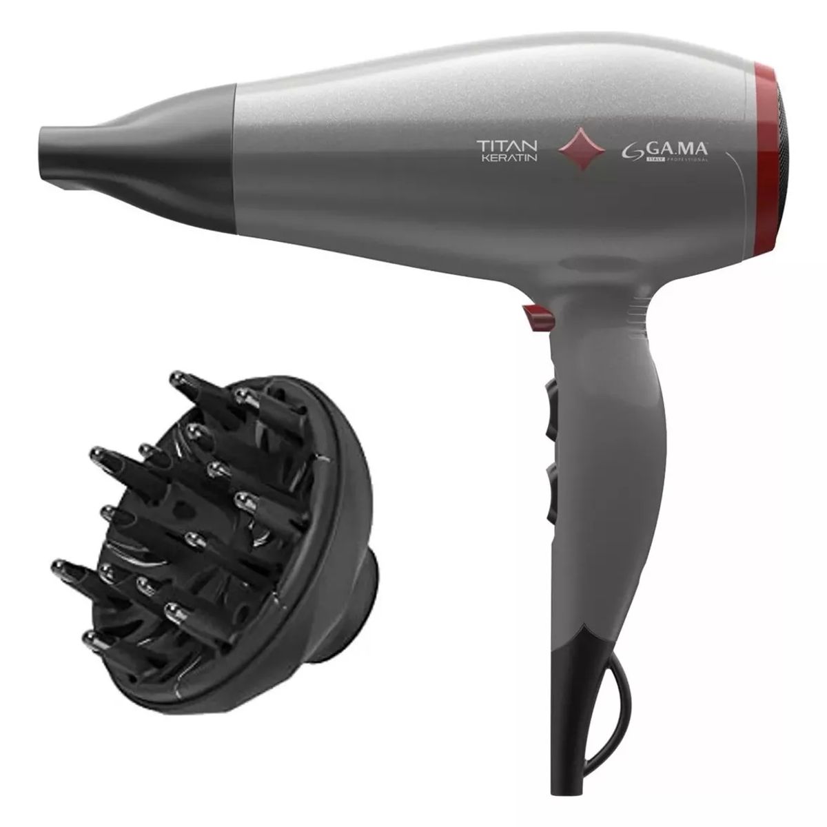 GAMA - Secador De Pelo Gama Diamond Titan Keratin 2300w