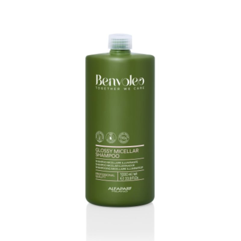ALFAPARF MILANO - SHAMPOO MICELAR ILUMINADOR BRILLO BENVOLEO VEGANO ALFAPARF 1000 ML.