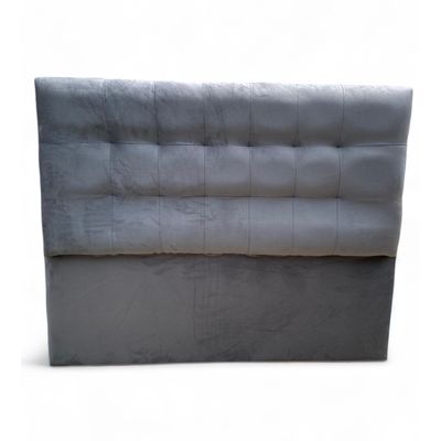 Imagen 2 del producto Respaldo De Cama King Valencia Felpa Gris