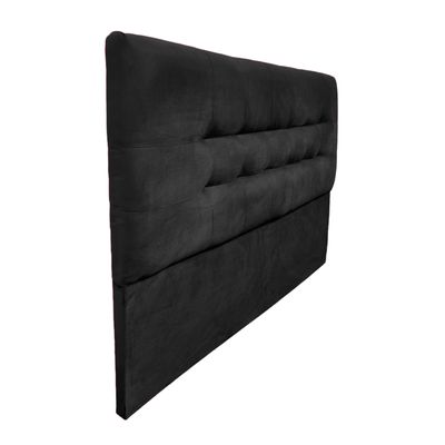 Imagen 2 del producto Respaldo De Cama King Valencia Felpa Negro