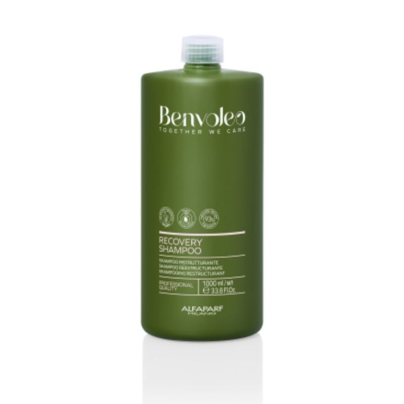 ALFAPARF MILANO - SHAMPOO REESTRUCTURANTE REPARADOR VEGANO BENVOLEO ALFAPARF 1000 ML.