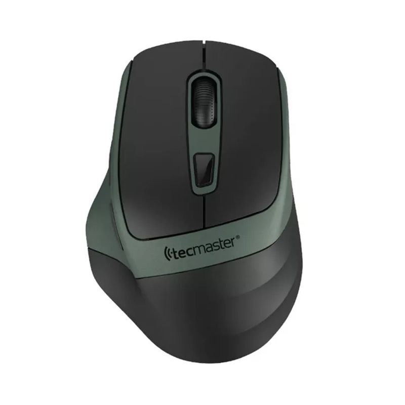 TECMASTER - Mouse Tecmaster Dual Bluetooth Recargable Inalámbrico Verde
