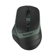 TECMASTER - Mouse Dual Bluetooth Recargable Inalámbrico Verde