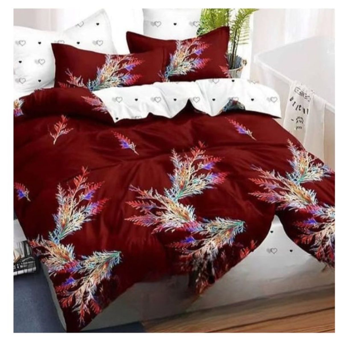 GENERICO - Cubrecama Quilt Verano 2 Plazas Diseños Estampados