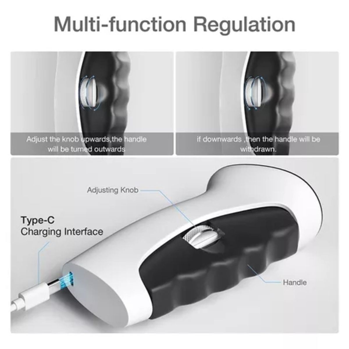 GENERICO - Dinamometro Digital de Mano Medidor de Fuerza de Agarre PRO