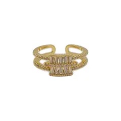 GENERICO - Anillo Mujer Ajustable Fantasia Doble Poder.-