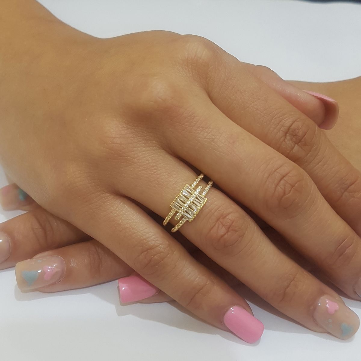 GENERICO - Anillo Mujer Ajustable Fantasia Doble Poder