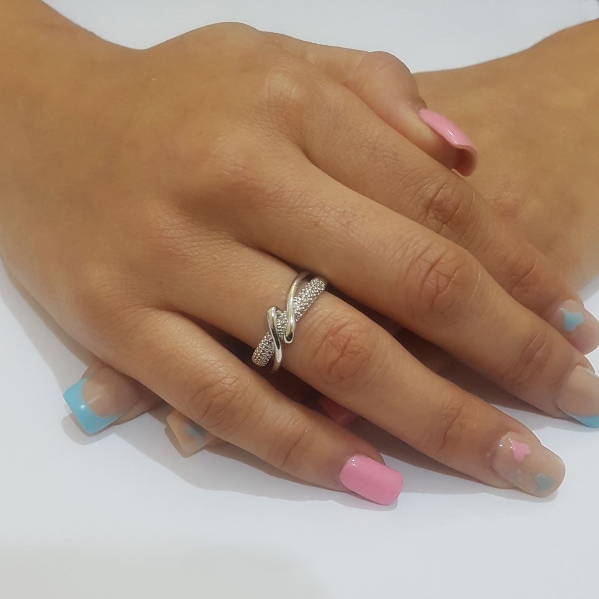 GENERICO - Anillo Mujer Ajustable Fantasia Entrelazos