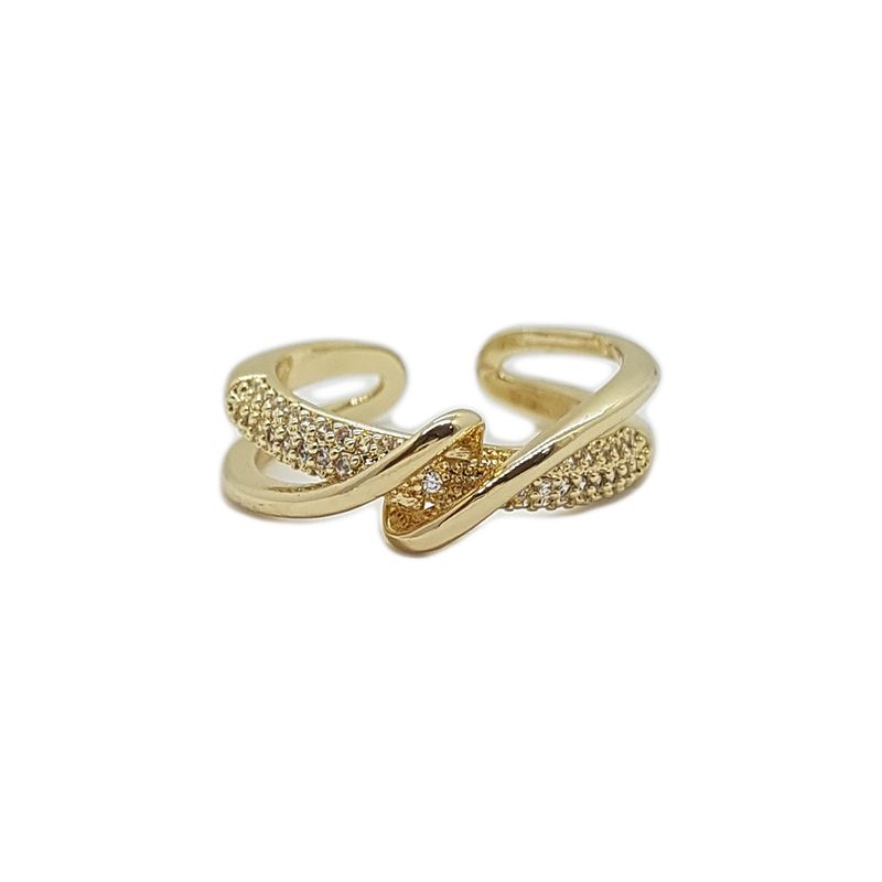 GENERICO - Anillo Mujer Ajustable Fantasia Entrelazos