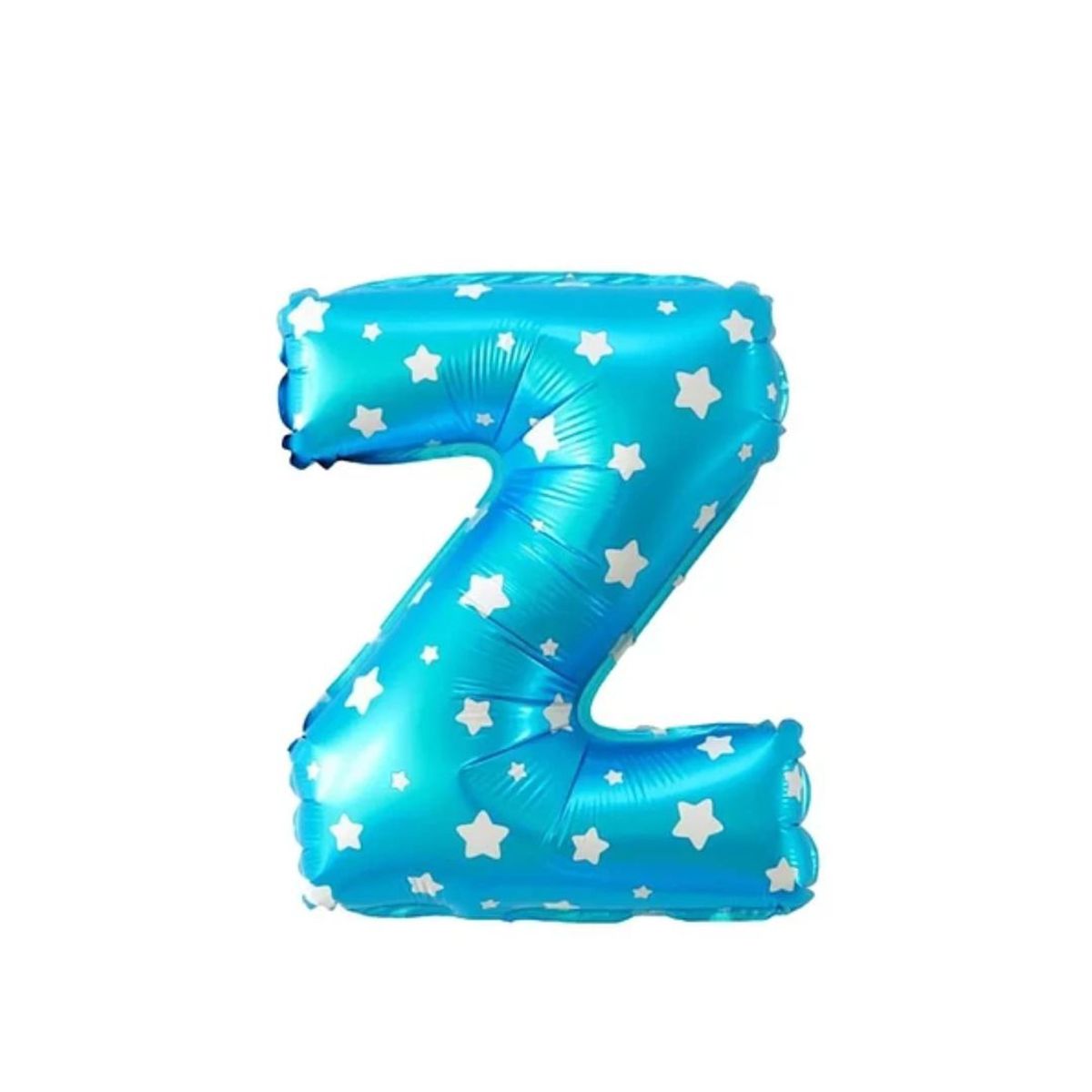 GENERICO - Globo letra "Z" Azul 16 Pulgadas