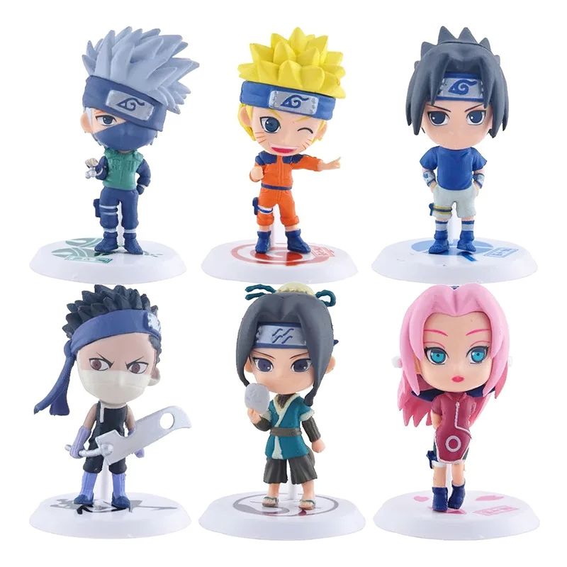 GENERICO - Naruto Set 6 Figuras (Modelo 1)…