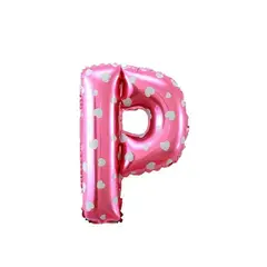 GENERICO - Globo letra "P" Rosa 16 Pulgadas