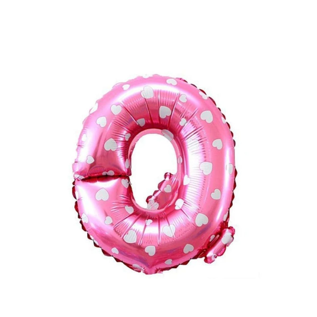 GENERICO - Globo letra "Q" Rosa 16 Pulgadas
