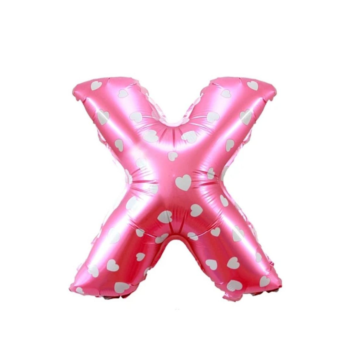 GENERICO - Globo letra "X" Rosa 16 Pulgadas