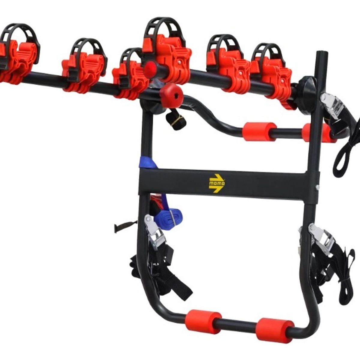 MOMO - Porta Bicicletas Momo Original 3 Bicis Auto Hatchback Suv