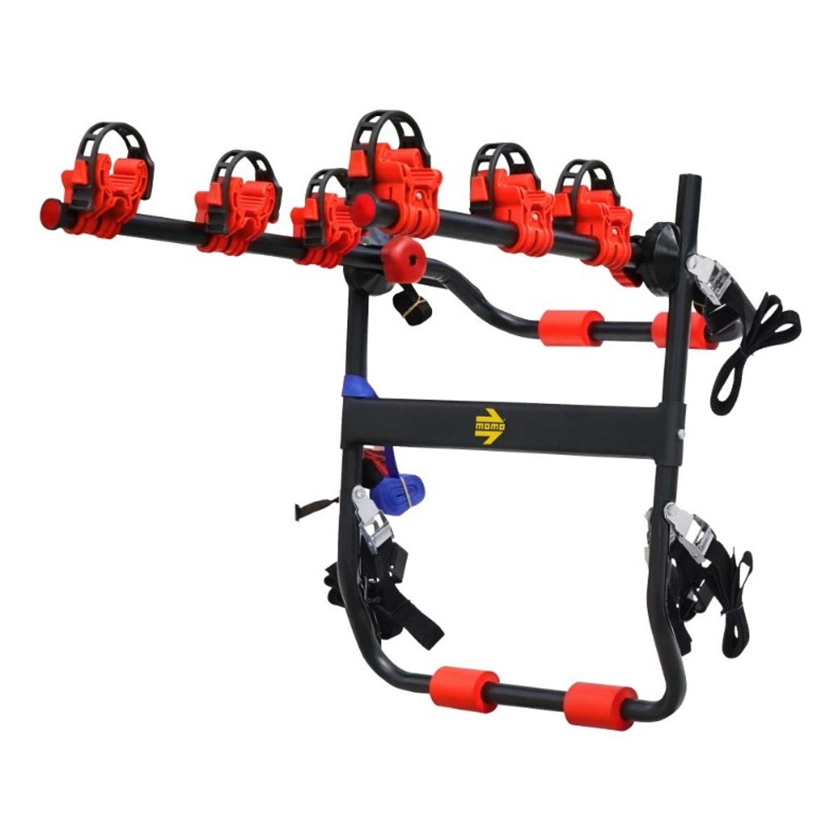 MOMO - Porta Bicicletas Momo Original 3 Bicis Auto Hatchback Suv