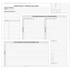 GENERICO - Libro de Clases Buho Enseñanza Media Humanista - Cientif 18asg