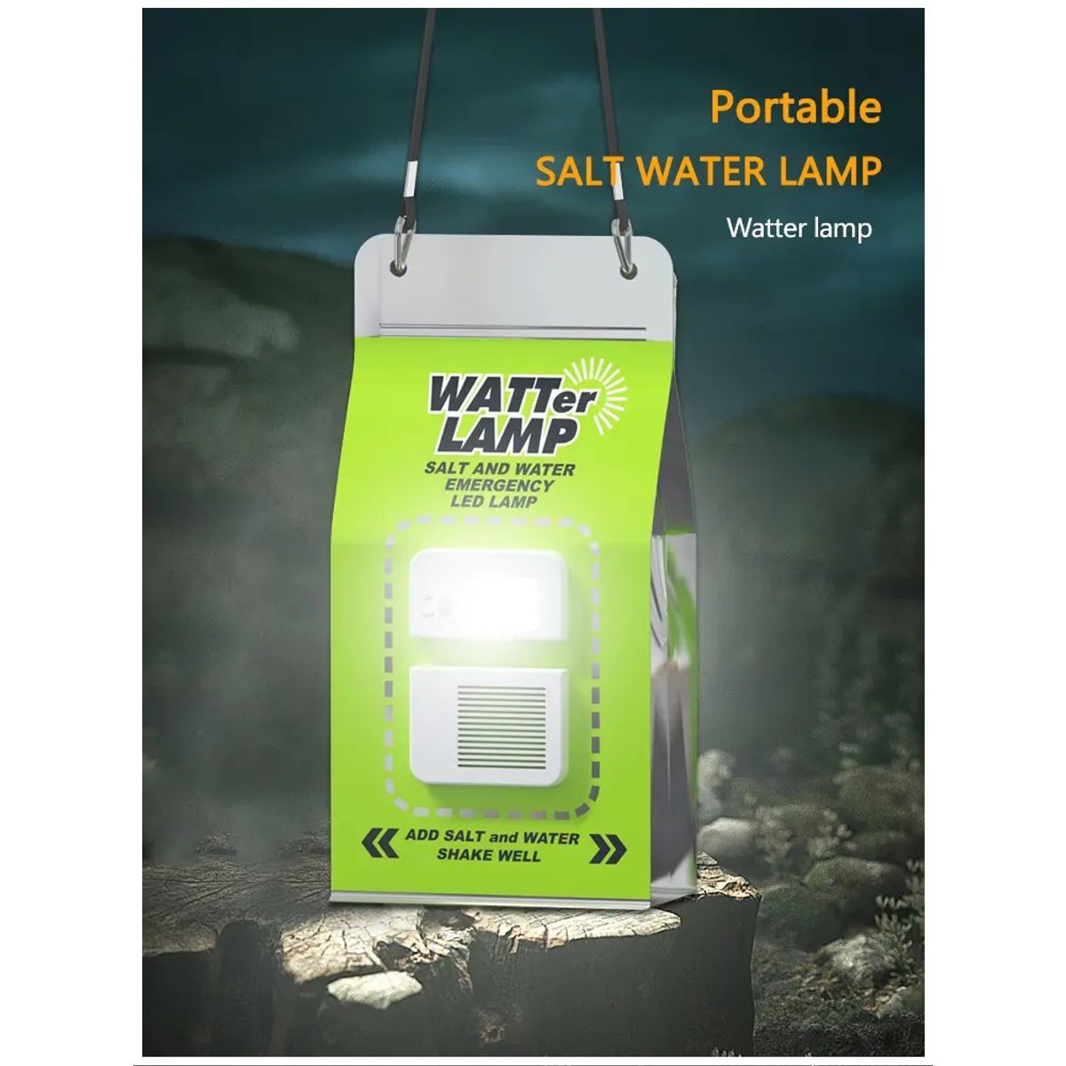 GENERICO - Lámpara Emergencia Ecológica para Terremotos y Campamentos