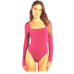 LUNA - Body Con Mangas Mujer