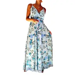 LUNA - Vestido Floreado Fiesta Mujer Modelo 2177