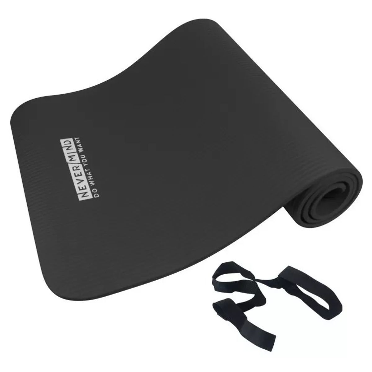 GENERICO - Mat Yoga Resistente Pilates Extra Grueso 15mm  Correa