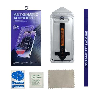 Imagen 2 del producto Lamina Anti Espia Para iPhone 15 Pro Max Auto Instalable