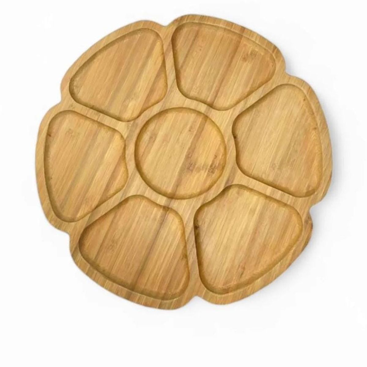 GENERICO - Pack de 4 elegantes bandejas De Madera PREMIUM