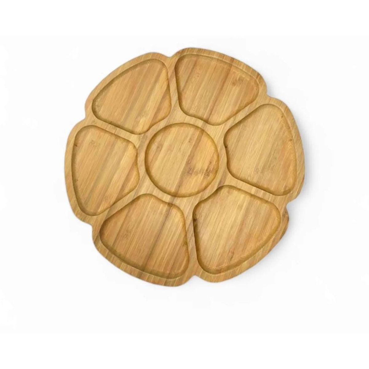 GENERICO - Pack de 4 elegantes bandejas De Madera PREMIUM