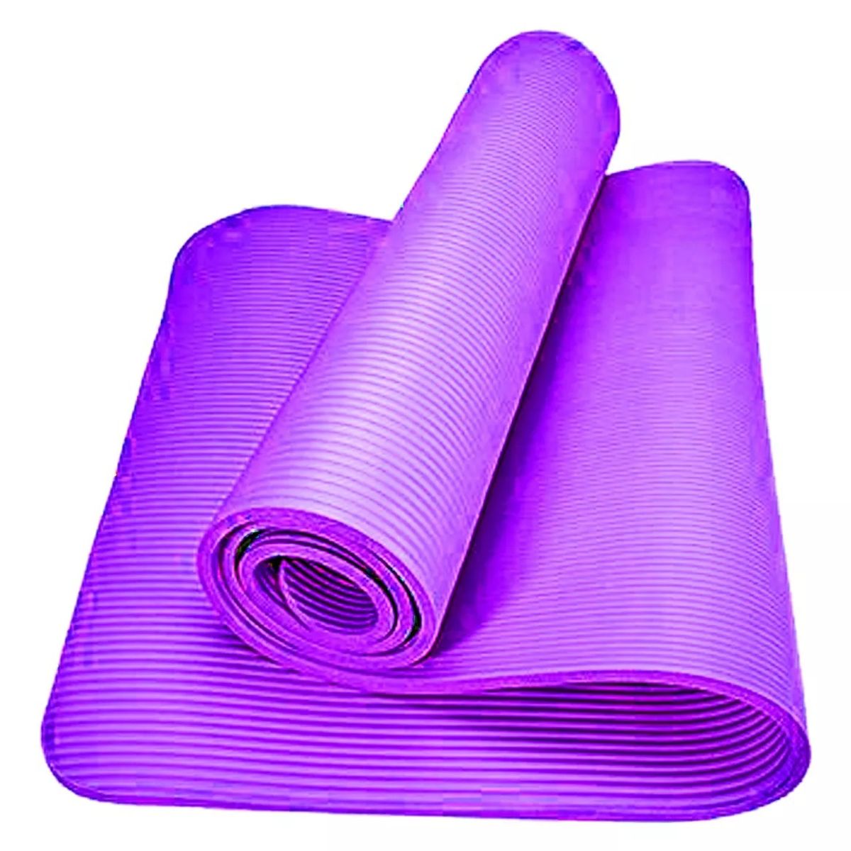 GENERICO - Mat Yoga 10 Mm Alfombra Resistente Gruesa Morado