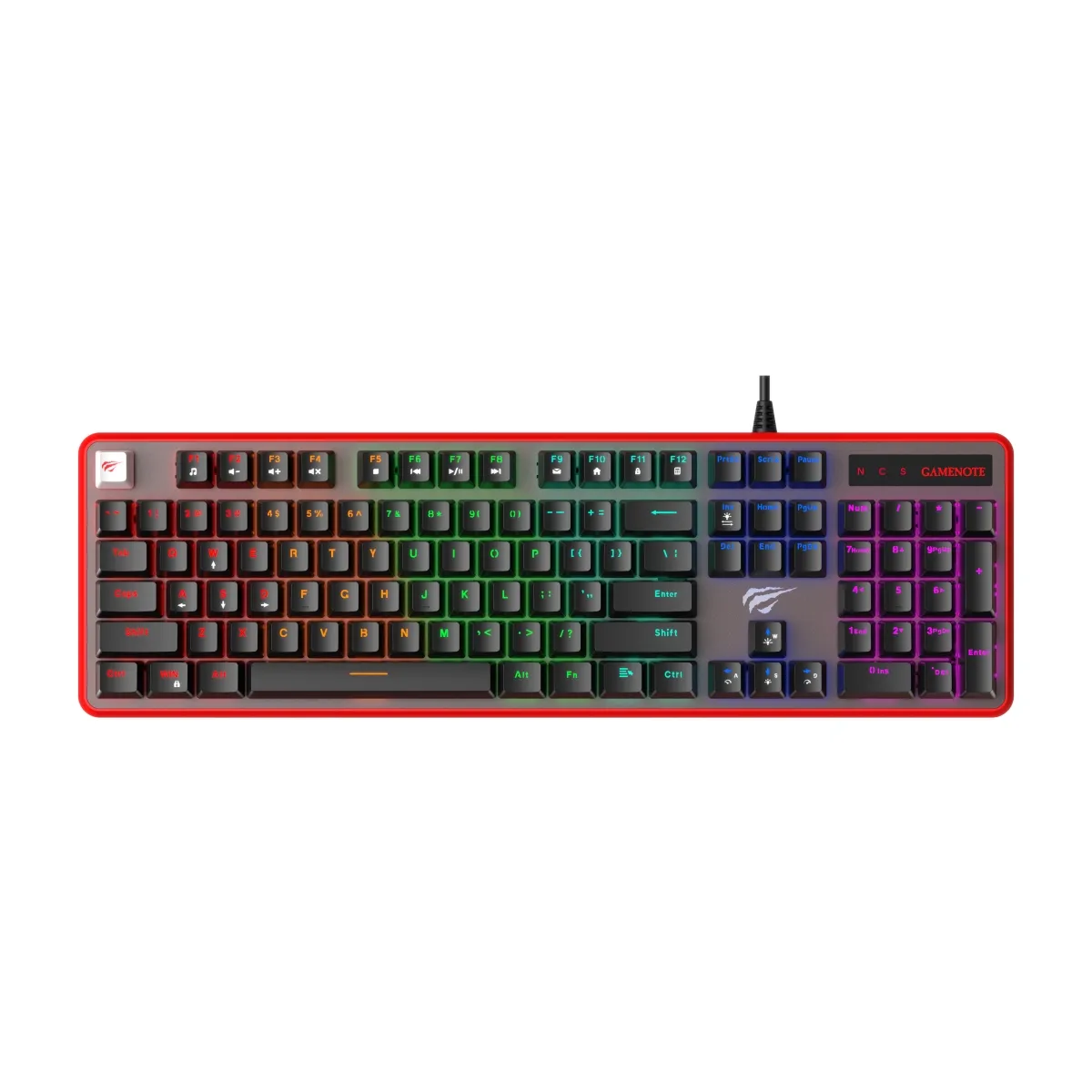 HAVIT - Havit Teclado Gamer Rojo