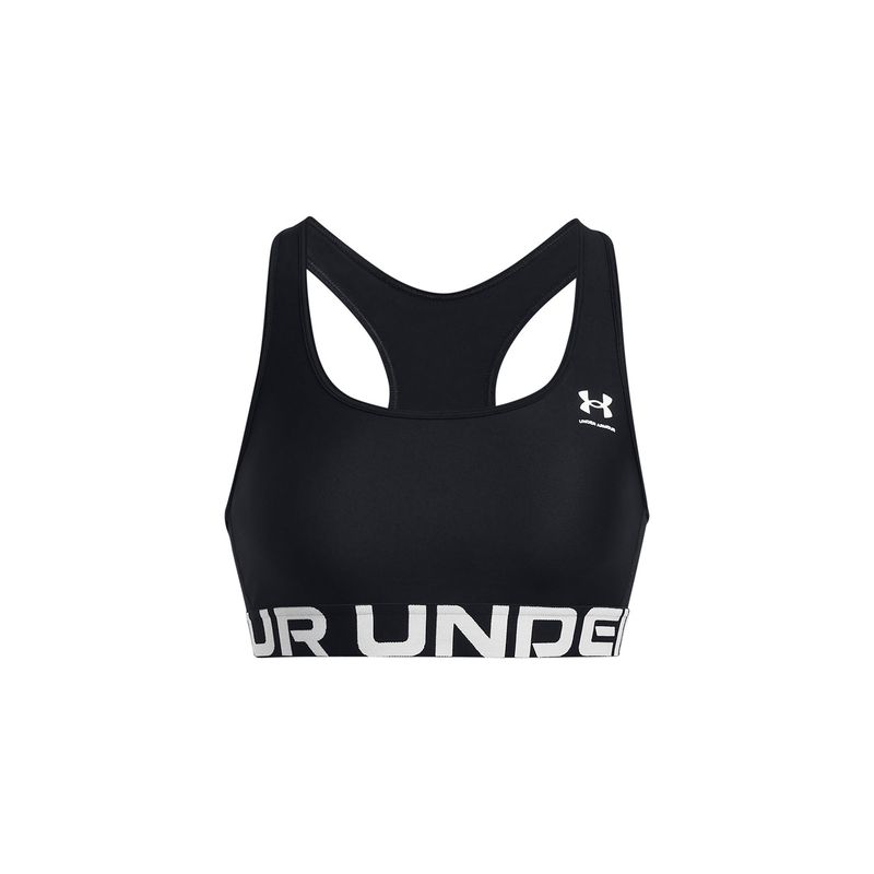UNDER ARMOUR - Sostén dep HeatGear® Armor Mid mujer Negro UNDER ARMOUR