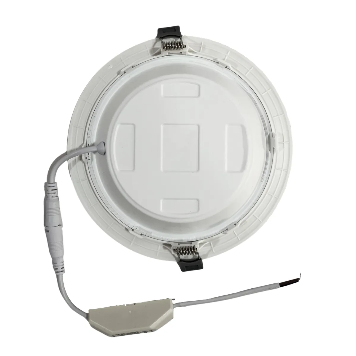 AVC - Pack 10 Panel Redondo LED Basic Embutido 18W Cálido