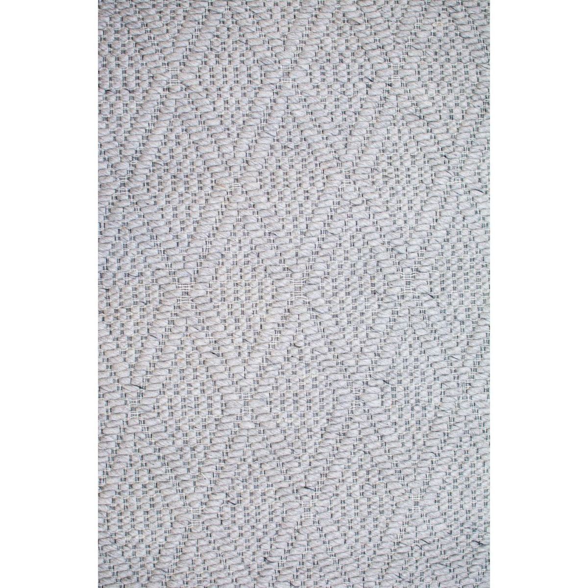 BAZHARS - ALFOMBRA BAZHARS 160X230 CM CORAL L ANSA ASH GREY
