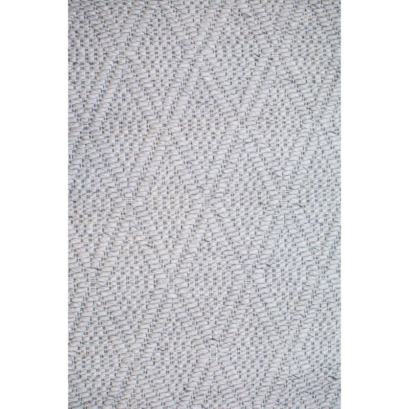 BAZHARS - Alfombra 160X230 cm Coral L Ansa Ash Grey Bazhars