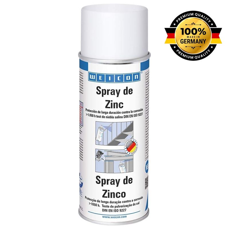 WEICON - Spray Anticorrosivo De Zinc 400 Ml Protección Catódica