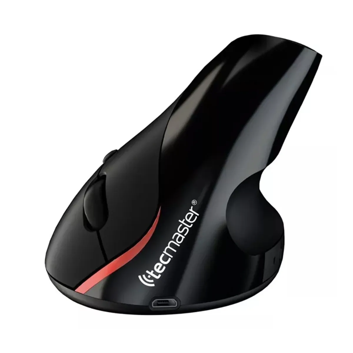 TECMASTER - Mouse Vertical Inalámbrico 2g Ergonómico Aero Ergo Tecmaster