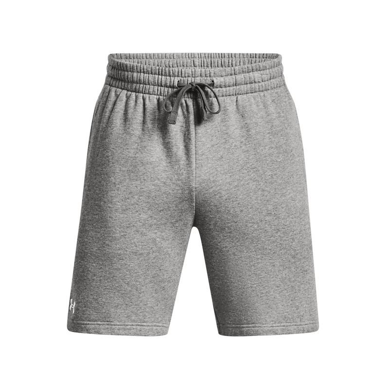 UNDER ARMOUR - Shorts polares UA Rival para hombre Gris UNDER ARMOUR