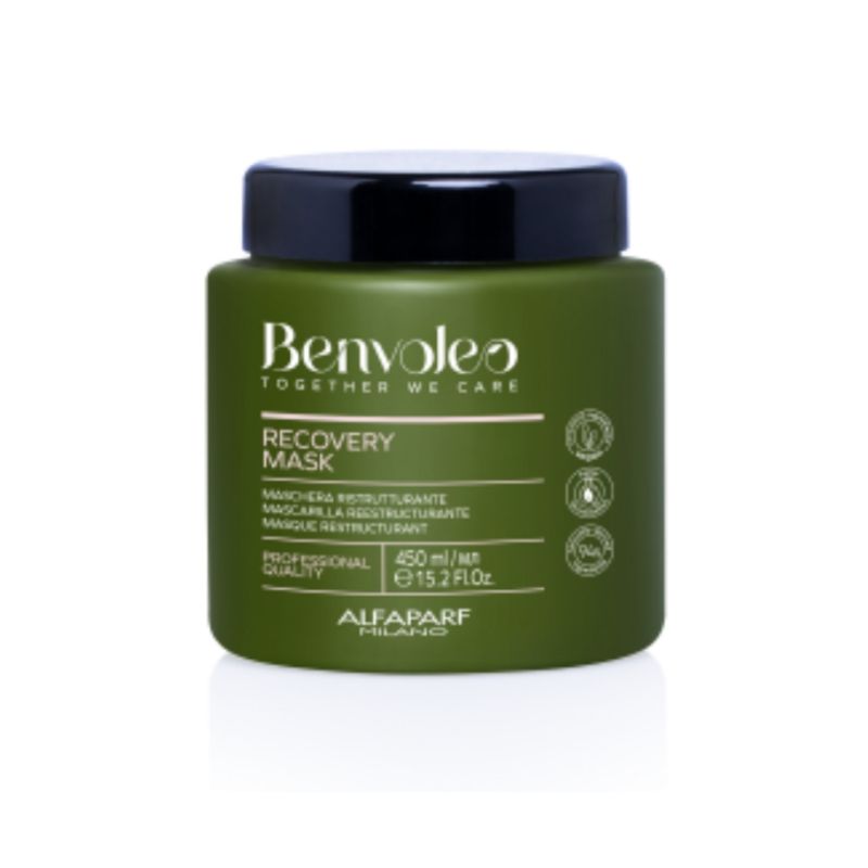 ALFAPARF MILANO - MASCARILLA REESTRUCTURANTE REPARADORA VEGANA BENVOLEO ALFAPARF 450 ML..-