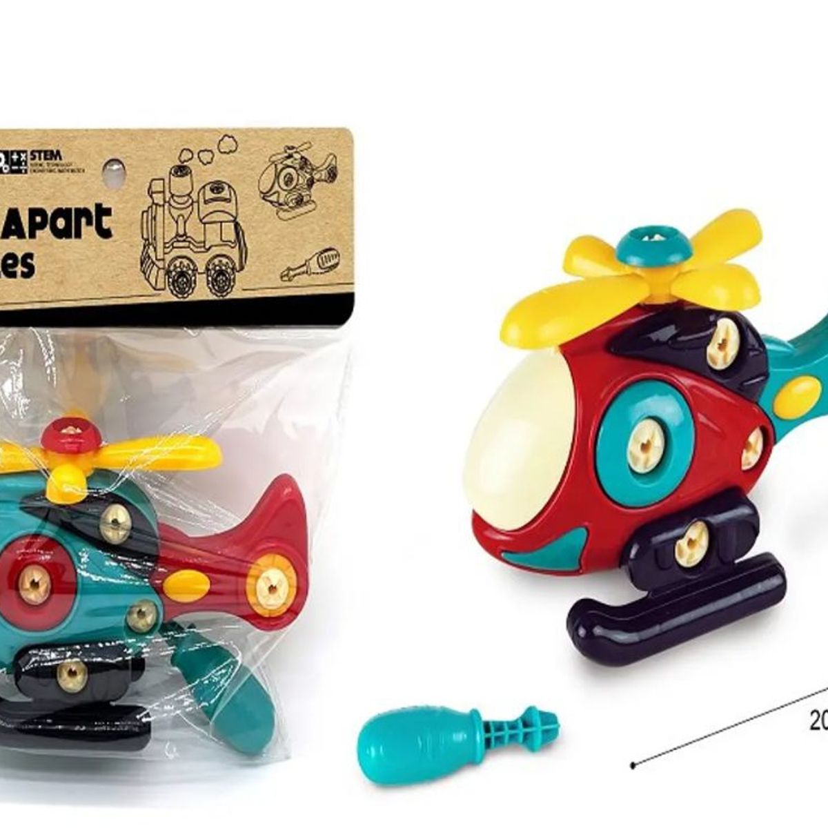 OEM - Juguete Helicoptero Vehiculo Niños Mini Helicoptero