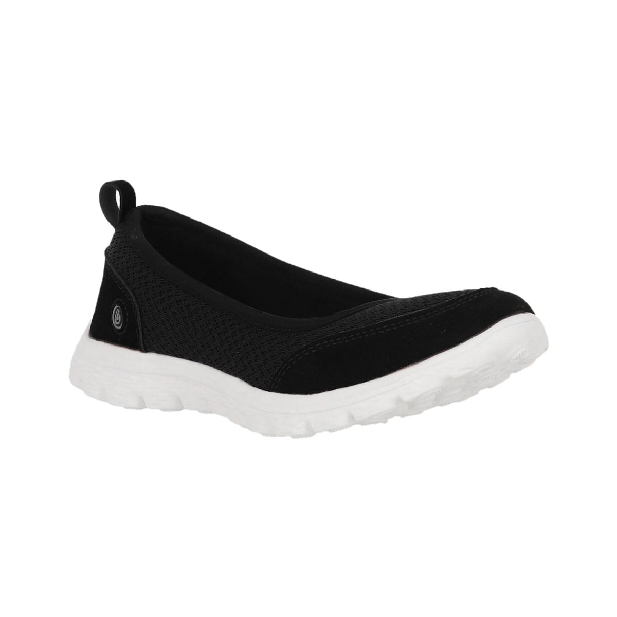 BAMERS - Slip On Mujer  Bamers Blossom Go Negro