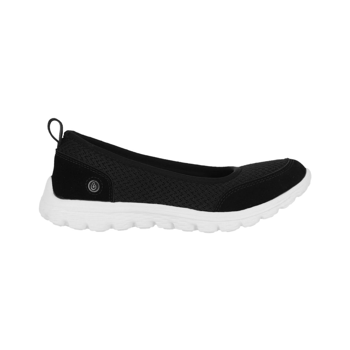 BAMERS - Slip On Mujer  Bamers Blossom Go Negro