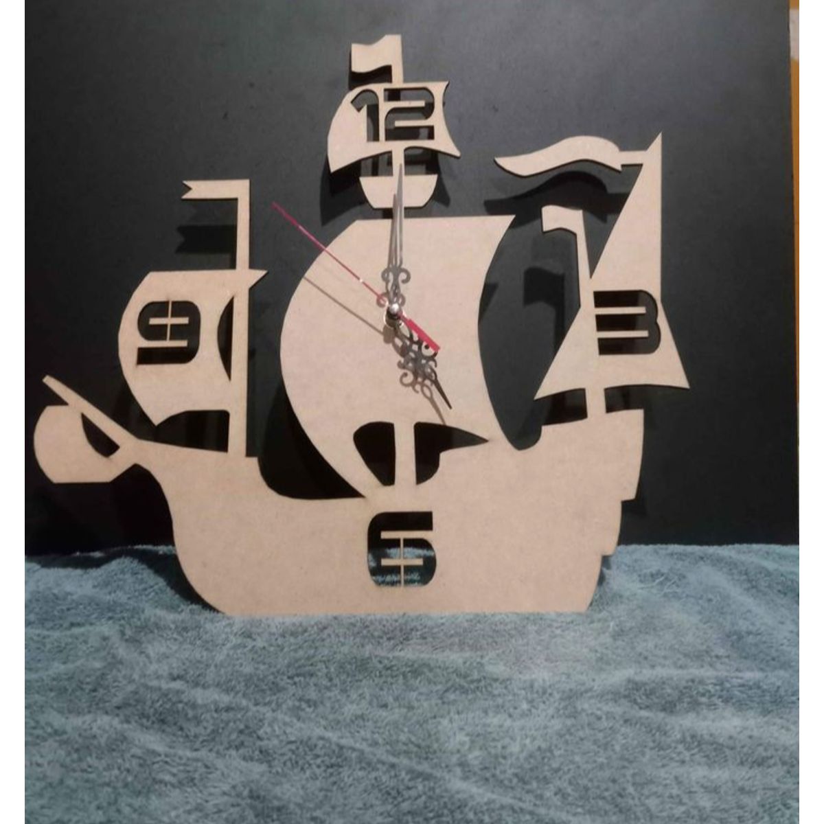 GENERICO - Reloj - Barco Mural