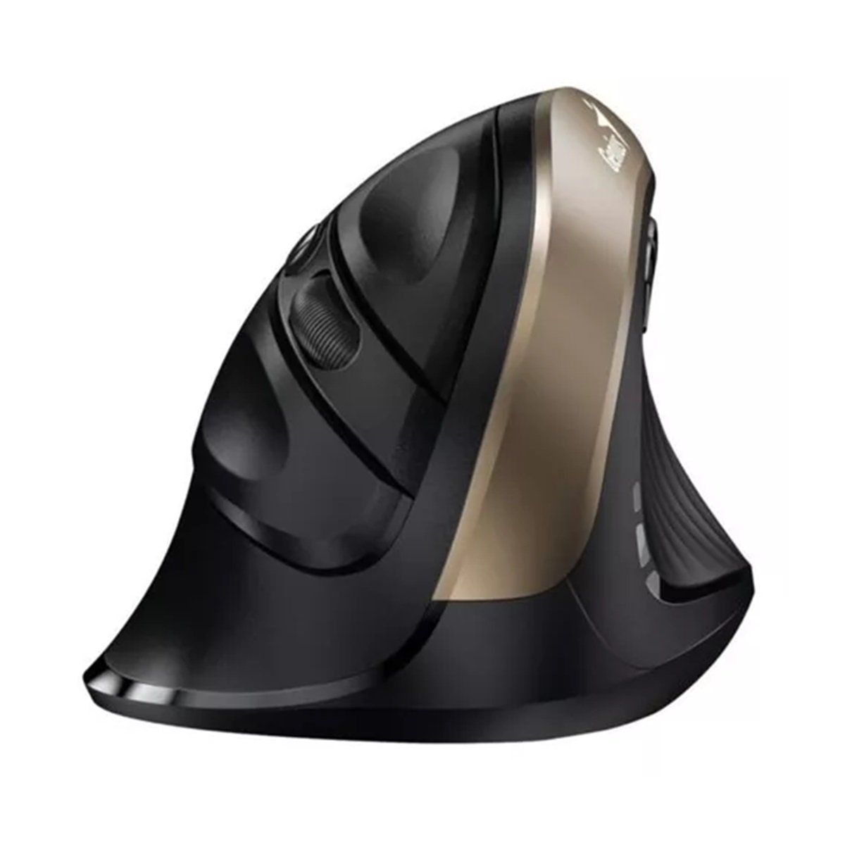 GENIUS - Mouse Genius8250s Vertical Inalámbrico Ergonómico Negro-gold