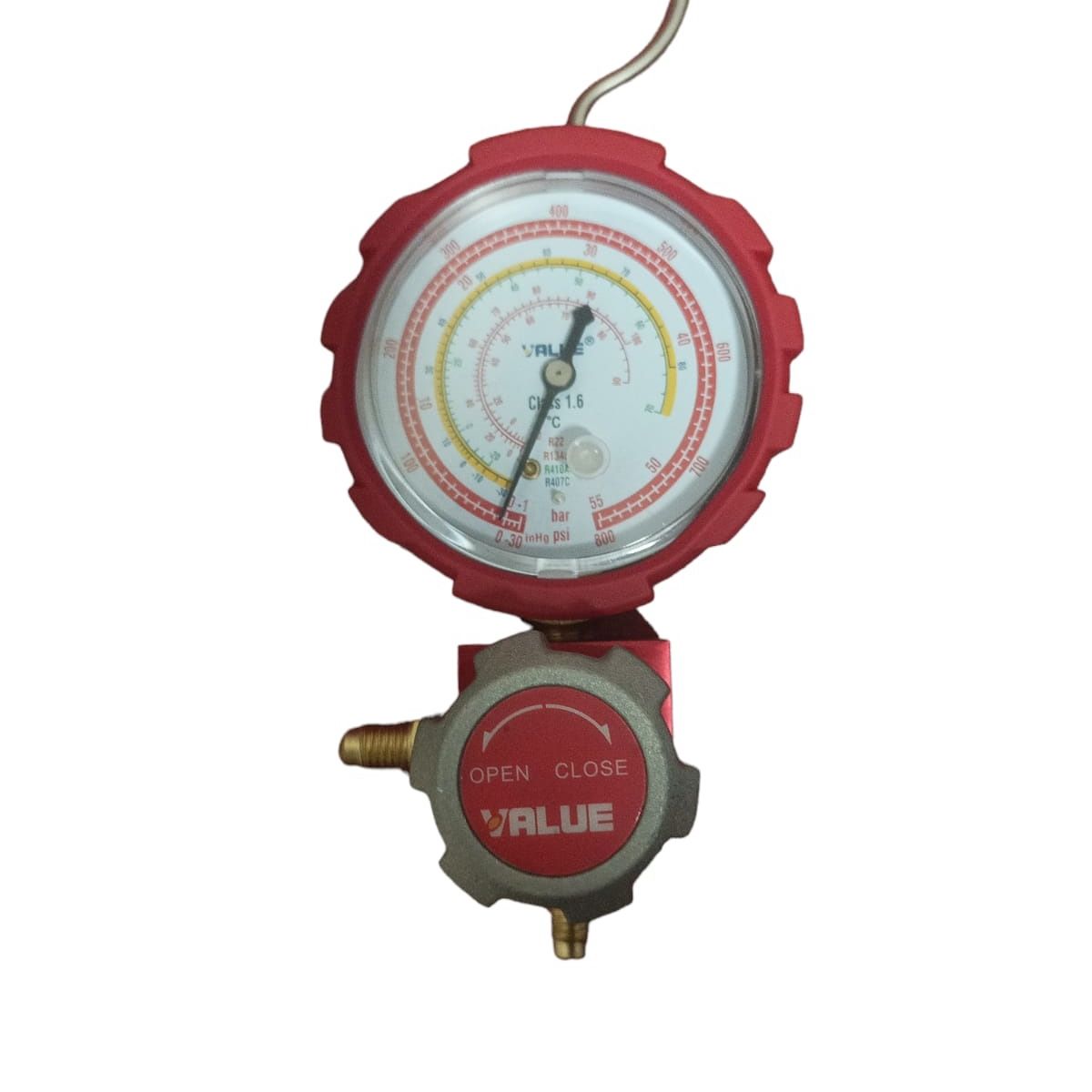 GENERICO - Manómetro Manifold Alta R410 R134a R22 R407c  VALUE