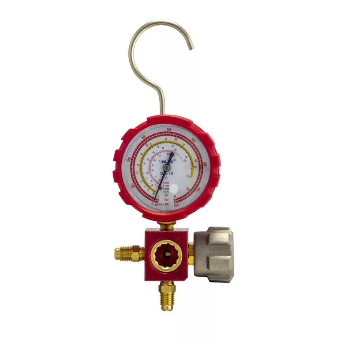 GENERICO - Manómetro Manifold Alta R410 R134a R22 R404a VALUE