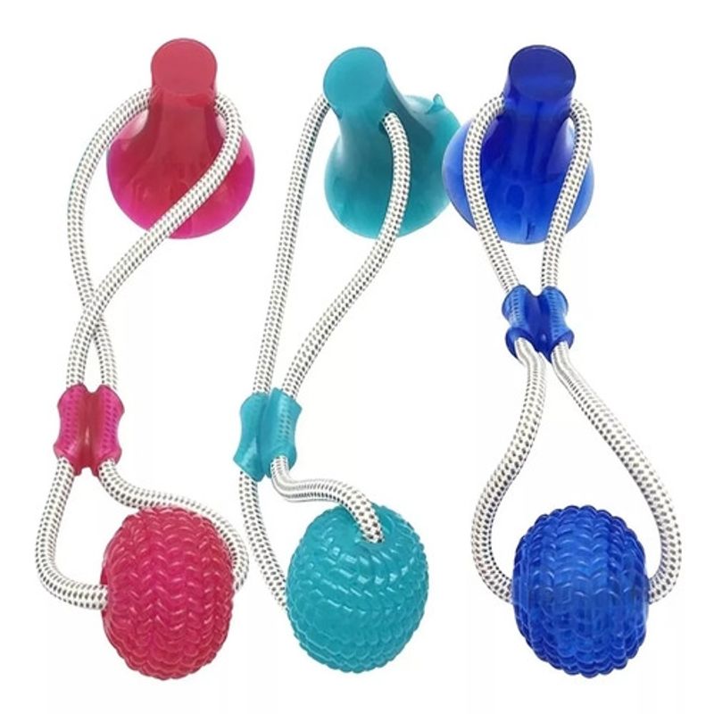 GENERICO - Pelota Con Ventosa Resistente Para Perro MJ-1000343