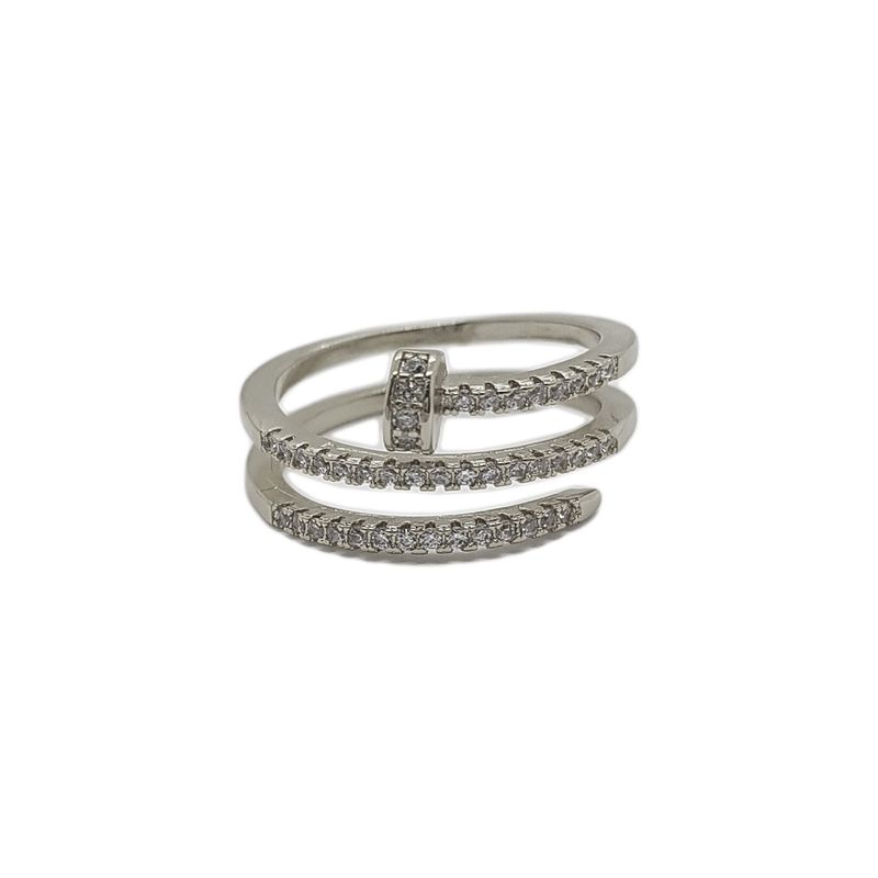 GENERICO - Anillo Mujer Ajustable Fantasia Espiral