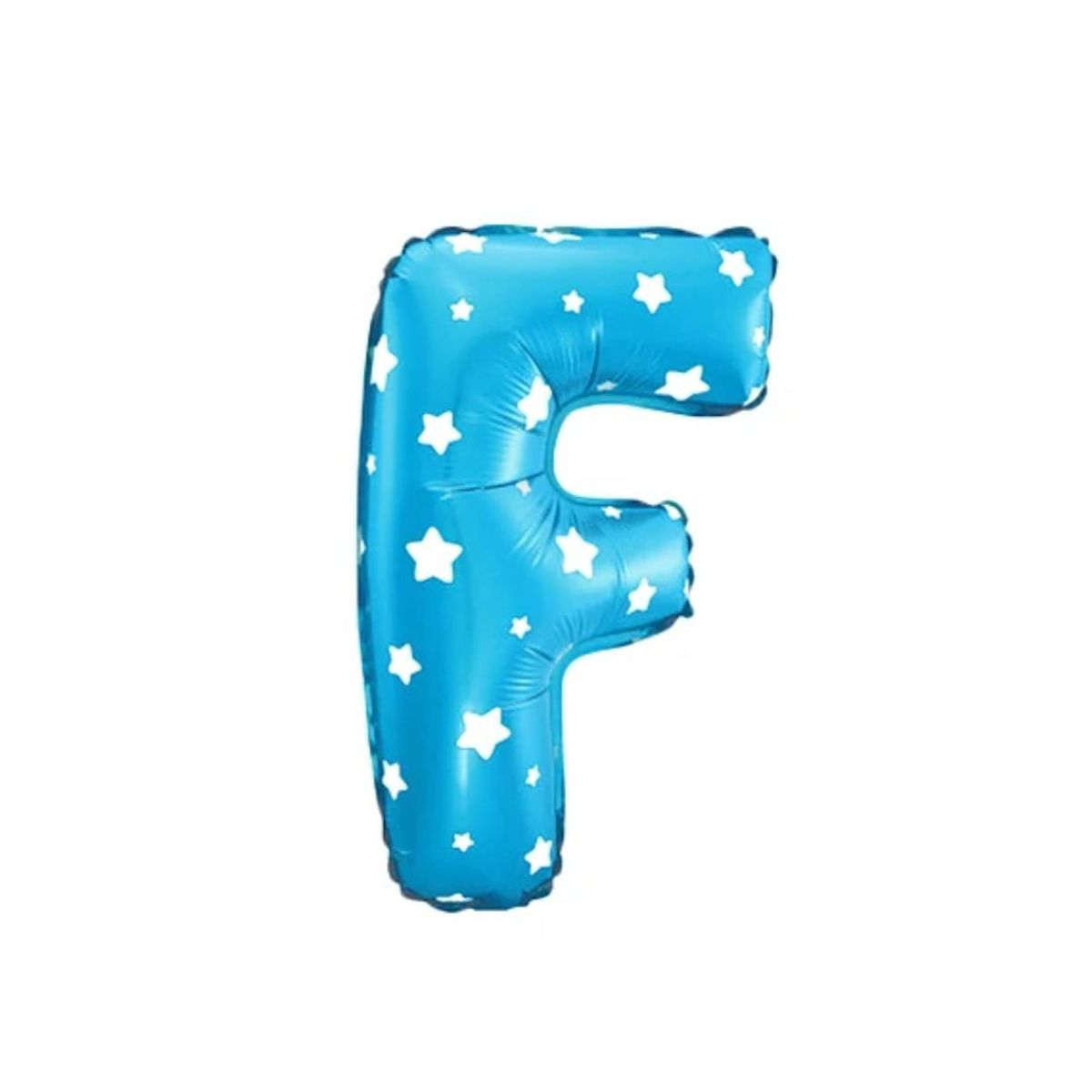 GENERICO - Globo letra "F" Azul 16 Pulgadas